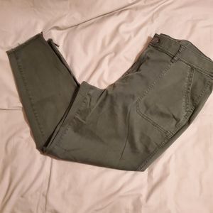 Lane Bryant Raw Hem Skinny Pant SZ 20